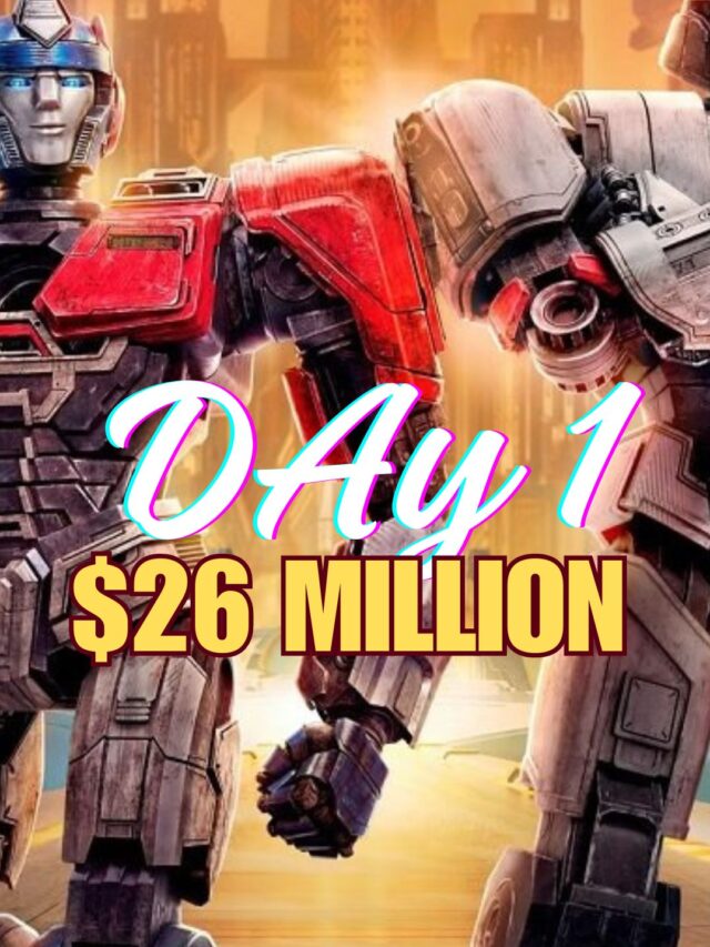 Transformers One Box Office Collection Day 1 (Worldwide)